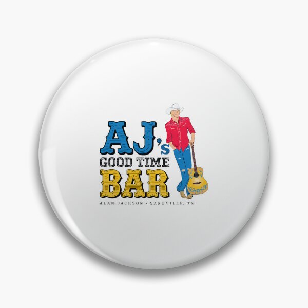Item preview, AJ's Good Time Bar Alan Jackson Nashville TN Retro Style designed and sold by Marquiserman.