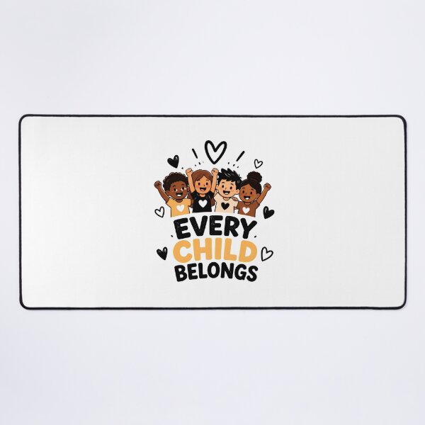 Item preview, Every Child Belongs Unity Hands Heart Design designed and sold by SoyLamderma.