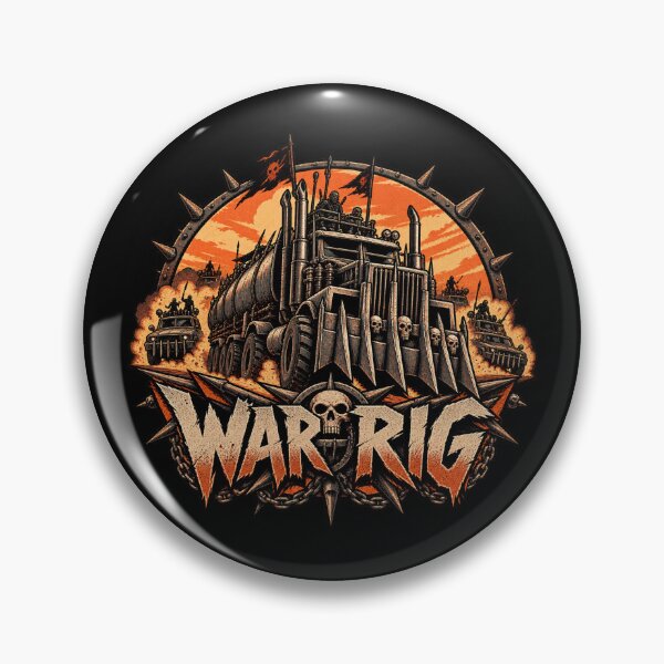 Item preview, Mad Max Fury Road War Rig Wasteland designed and sold by Pandaburba.
