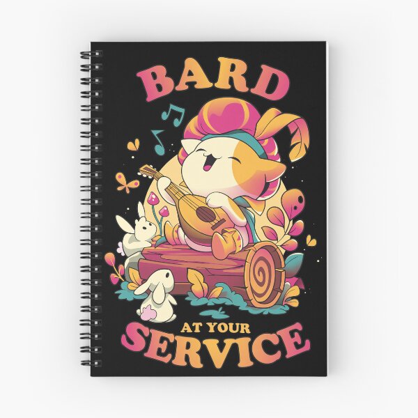 Item preview, Bard At Your Service Cute Feline Lute Player Art designed and sold by Marquiserman.