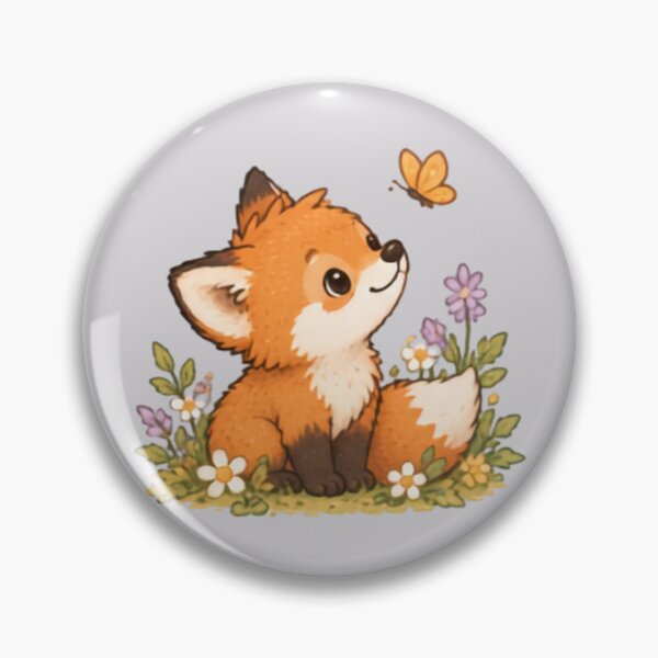 Artikelvorschau, Fuchsjunges Schmetterlingsfreund entworfen und verkauft von MellowMunchkins.