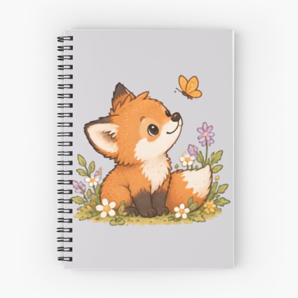 Item preview, Fox Cub Butterfly Friend designed and sold by MellowMunchkins.