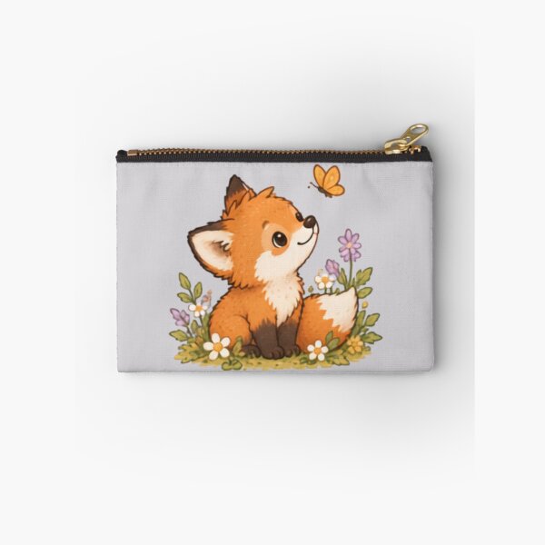 Item preview, Fox Cub Butterfly Friend designed and sold by MellowMunchkins.