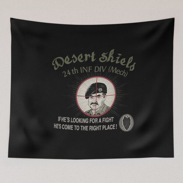 Item preview, Desert Shield 24th INF DIV Target Quote  designed and sold by KaileonRueden.