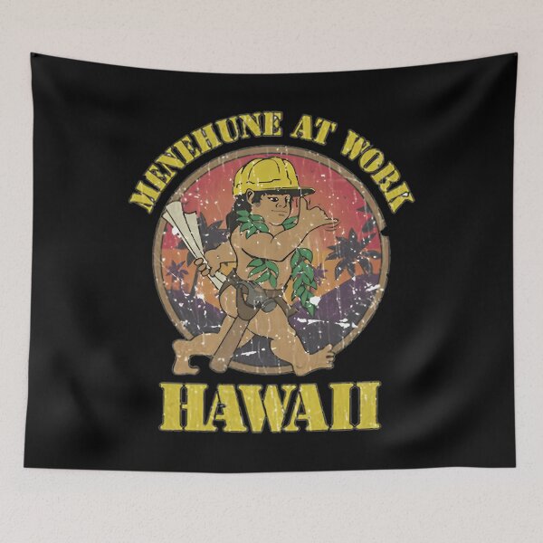 Item preview, Menehune At Work 1986 designed and sold by amjad1122.