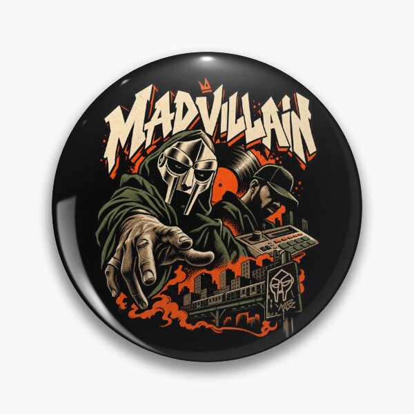 Item preview, MF DOOM Madvillain Hip Hop Underground designed and sold by Pandaburba.