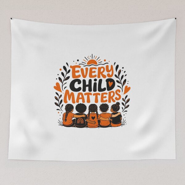Item preview, Every Child Matters Butterfly Moon Retro Design designed and sold by SoyLamderma.
