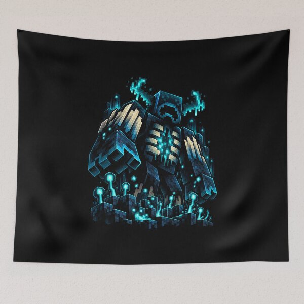 Item preview, Minecraft Warden Deep Dark Ancient City designed and sold by Pandaburba.