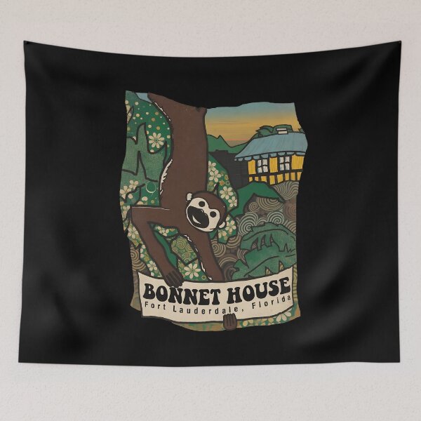 Item preview, Monkey Bonnet House Fort Lauderdale  designed and sold by KaileonRueden.