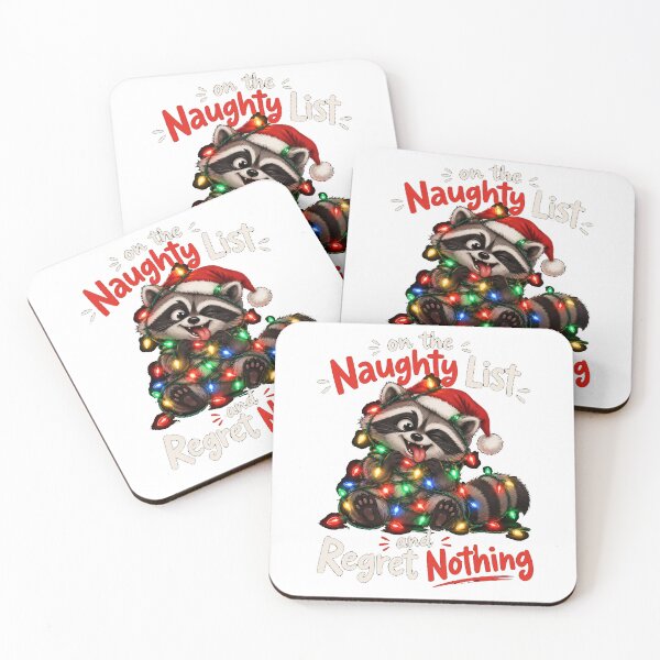 Item preview, On The Naughty List And Regret Nothing designed and sold by TheEndDesign.