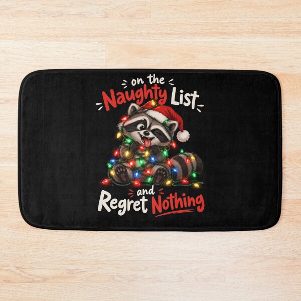 Item preview, On The Naughty List And Regret Nothing designed and sold by TheEndDesign.