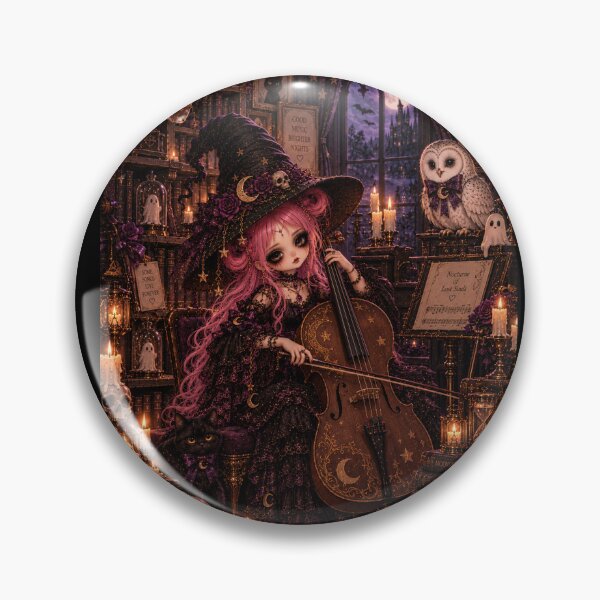 Item preview, Gothic Witch Cello Halloween designed and sold by PromptYou.