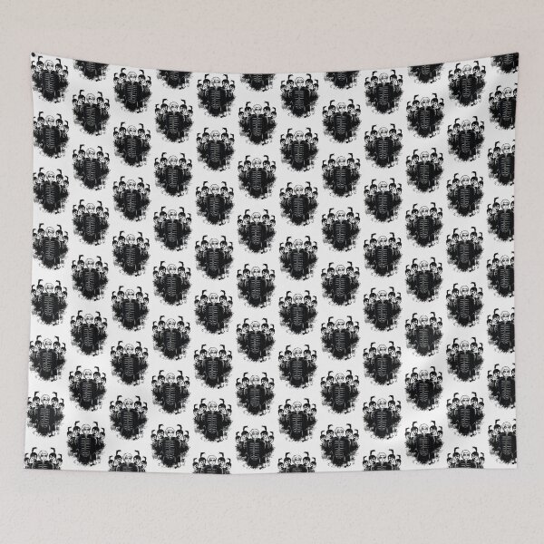 Item preview, The Black Parade Inspired Dark Gothic Music Art Design designed and sold by stampr.