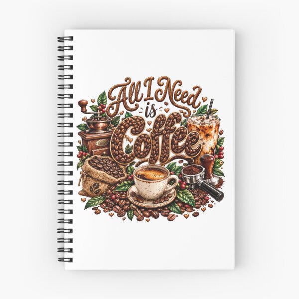 Item preview, All I Need Is Coffee Beans Espresso Grinder designed and sold by Sovereign Supply Co..
