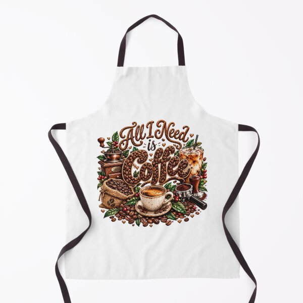 Item preview, All I Need Is Coffee Beans Espresso Grinder designed and sold by Sovereign Supply Co..