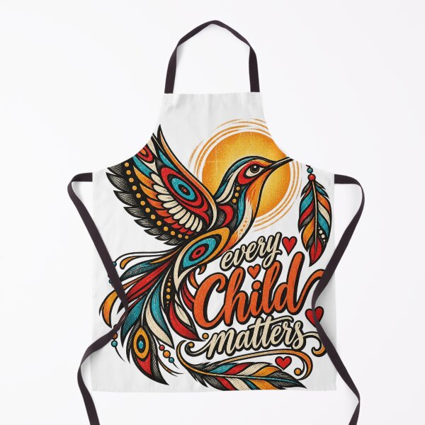 Item preview, Every Child Matters Indigenous Hummingbird Feather Orange Shirt Design designed and sold by SEINENGAPPI19.