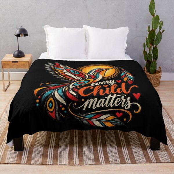 Item preview, Every Child Matters Indigenous Hummingbird Feather Orange Shirt Design designed and sold by SEINENGAPPI19.