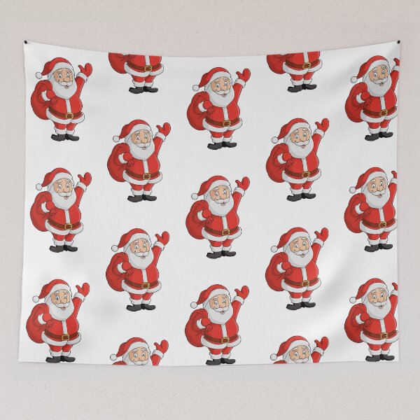 Item preview,  Cute Cartoon Santa Claus Waving Hand designed and sold by logocity63.