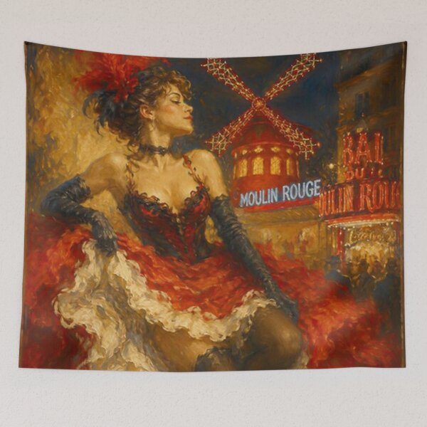 Item preview, Poster Moulin Rouge Nights 2026 designed and sold by FredyCarls.