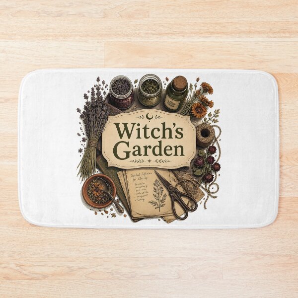 Item preview, Witch's Garden Herbal Worktable designed and sold by KristenosNehk.