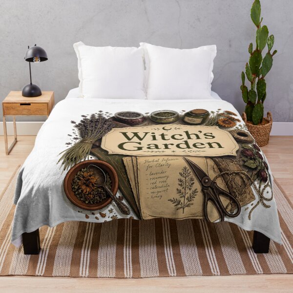 Item preview, Witch's Garden Herbal Worktable designed and sold by KristenosNehk.