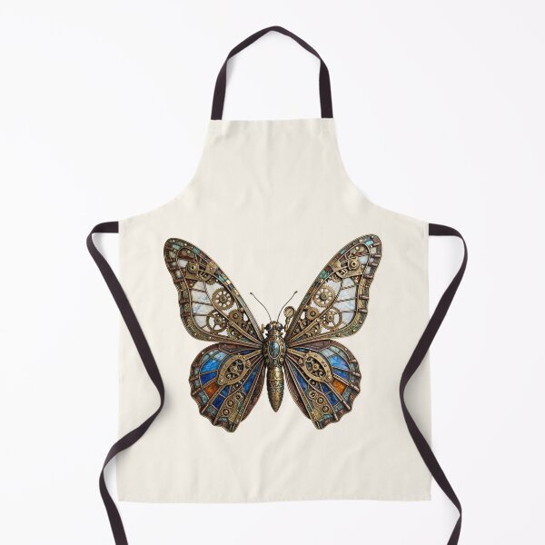 Item preview, Steampunk Butterfly with Mechanical Gears and Vintage Wings designed and sold by SweetLilith.