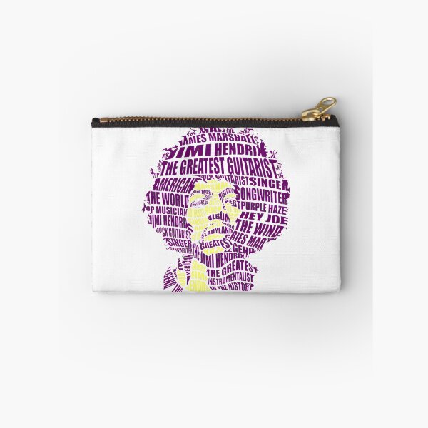 Item preview, Jimi Hendrix Calligram Art Design Featuring Iconic Guitar Silhouette and Lyrics designed and sold by stampr.