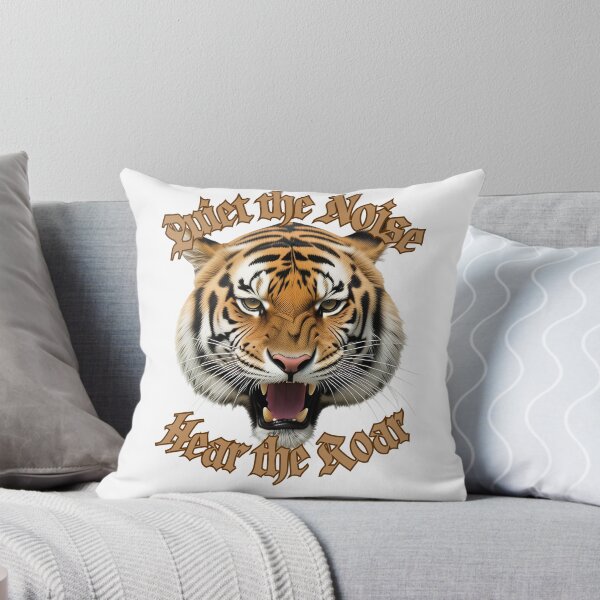 Item preview, Quiet the Noise Hear the Roar Tiger Photo Art  designed and sold by Debsgiftware .