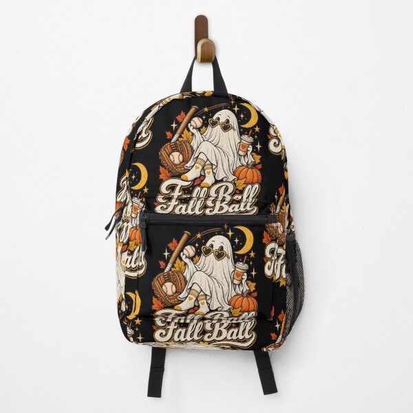 Item preview, Fall Ball Cute Ghost Baseball Autumn Sports Retro Design designed and sold by SEINENGAPPI19.