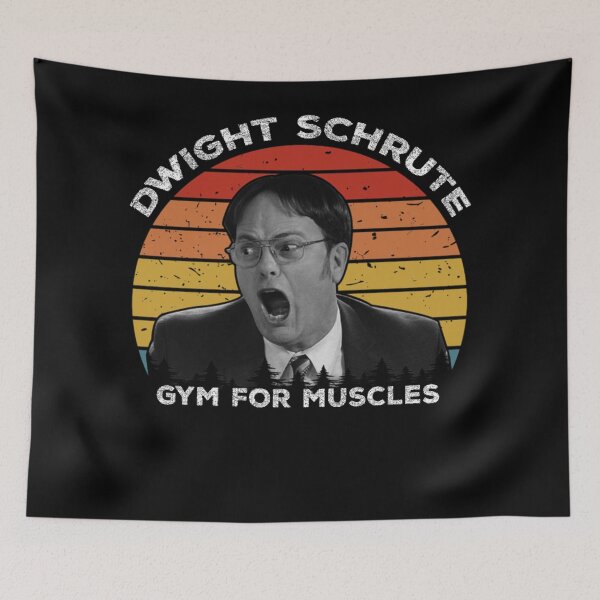 Item preview, Dwight Schrute Gym For Muscles  designed and sold by lacongamusic.