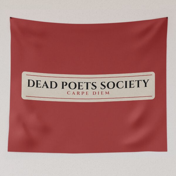 Item preview, Dead Poets Society Carpe Diem. Vintage Literary.  designed and sold by CoCoArt-Ua.