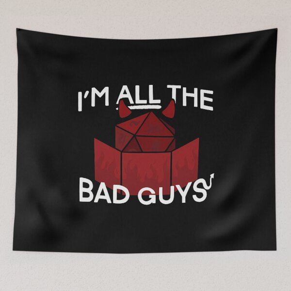Item preview, I_M All The Bad Guys designed and sold by docentbikeel.