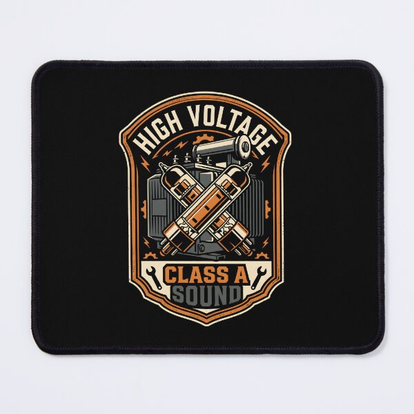 Item preview, Tube Amp Class A Sound Audiophile Vintage Badge designed and sold by SplashTastic.