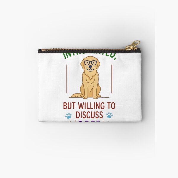 Item preview, Introverted But Willing To Discuss Dogs - Funny Dog Lover designed and sold by Salma.Store.