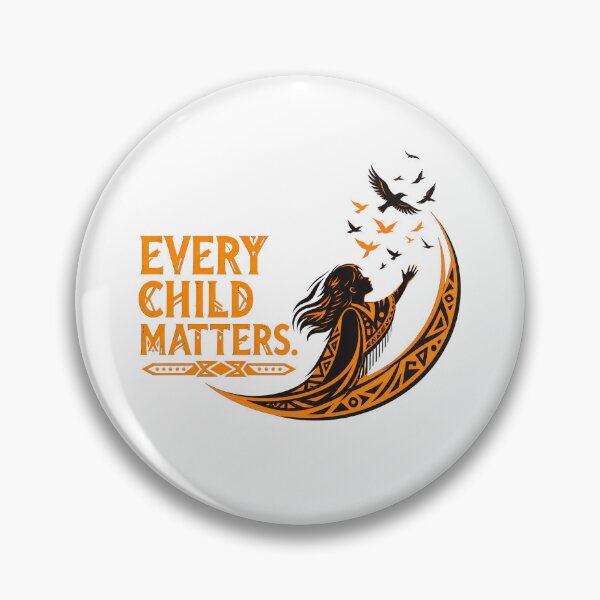 Item preview, Every Child Matters Orange Feather Birds Design designed and sold by SoyLamderma.