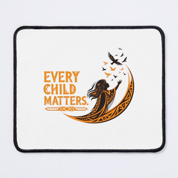 Item preview, Every Child Matters Orange Feather Birds Design designed and sold by SoyLamderma.