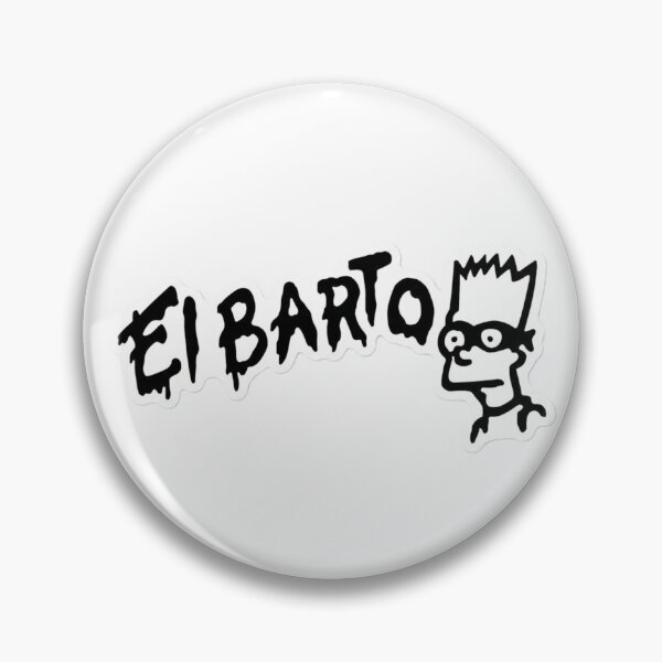 Artikelvorschau, „El Barto“ Schwarzweiß entworfen und verkauft von Late Theory.