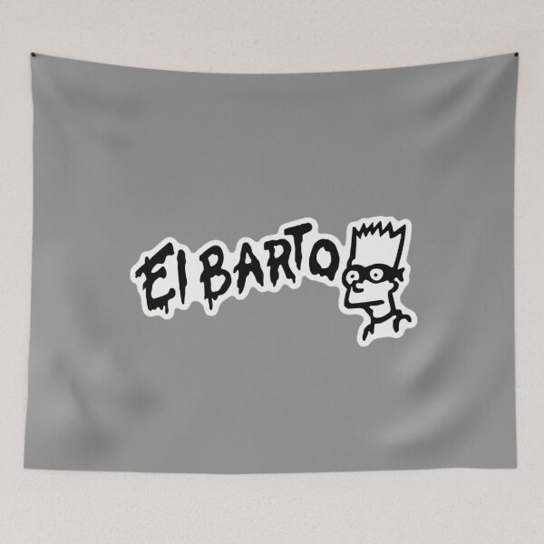 Item preview, ''El Barto'' Black-White  designed and sold by Late Theory.