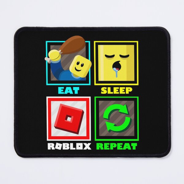 Item preview, Poster Eat Sleep Roblox Repeat Roblox designed and sold by FredyCarls.