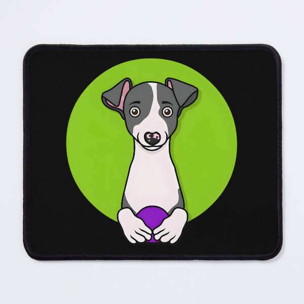 Item preview, Isley the Italian Greyhound Cute Dog Illustration Art designed and sold by Brandyss Adams.