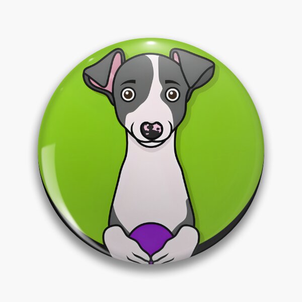 Item preview, Isley the Italian Greyhound Cute Dog Illustration Art designed and sold by Brandyss Adams.