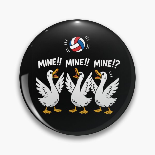Item preview, Mine Mine Mine Funny Seagull Volleyball Beach Cartoon T-Shirt designed and sold by MarianelaOlive.
