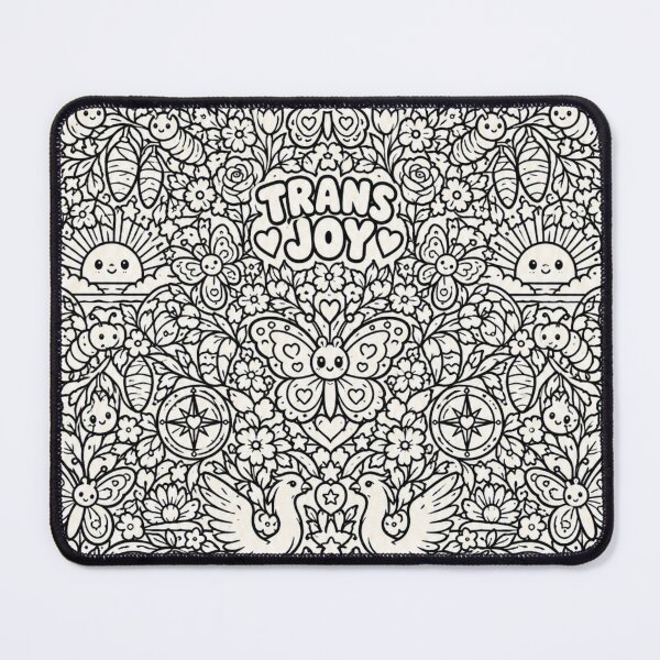 Item preview, Trans Pride Doodle Art | All-Over Line Illustration designed and sold by Kweee.
