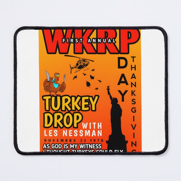 Item preview, WKRP Inspired Thanksgiving Day Celebration Design for Holiday Fans designed and sold by VRDork.
