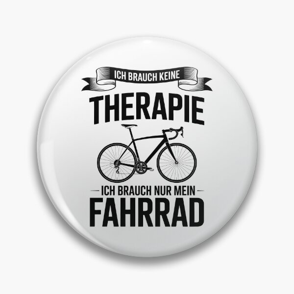 Artikelvorschau, Ich brauch keine Therapie, ich brauch nur mein Fahrrad – Design entworfen und verkauft von LoFizzy.