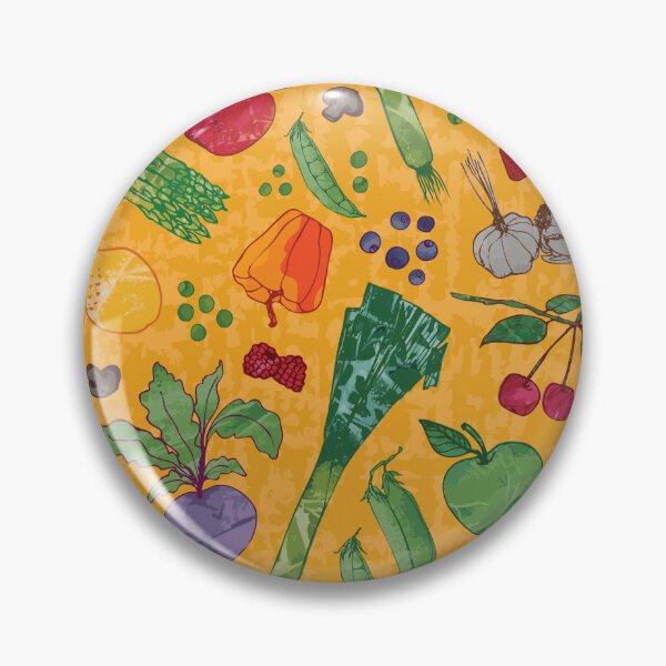 Item preview, Tossed veggies in watercolor designed and sold by Goddessart.