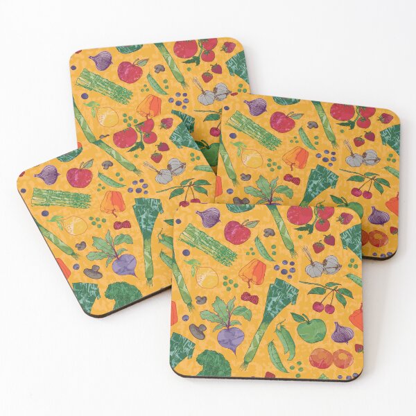Item preview, Tossed veggies in watercolor designed and sold by Goddessart.