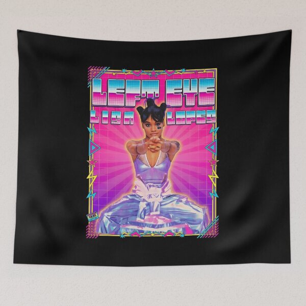 Item preview, Left Eye Lisa Lopes 90s Music Icon  designed and sold by KaileonRueden.