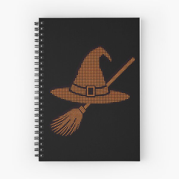 Item preview, Halftone Witch Hat And Broomstick designed and sold by NSB-Design.