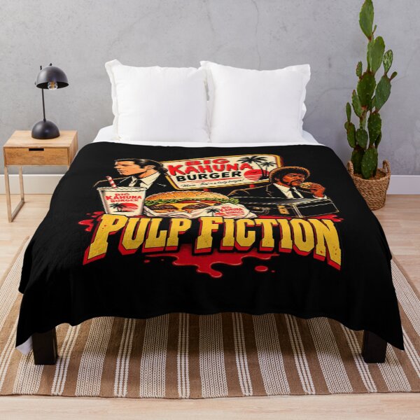 Item preview, Pulp Fiction Big Kahuna Burger Retro Movie designed and sold by Pandaburba.